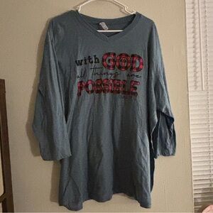 “With God all things are possible” T-Shirt